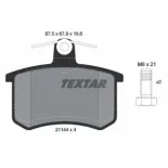 TEXTAR 2114401 Juego de pastillas de freno