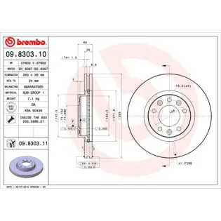 AP 27602 Disco de freno