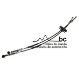 BECA CABLES 2002304 Cable de accionamiento, caja de cambios manual