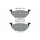 TEXTAR 2313001 Juego de pastillas de freno