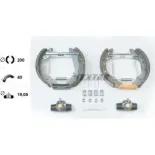 TEXTAR 84044700 Juego de zapatas de frenos