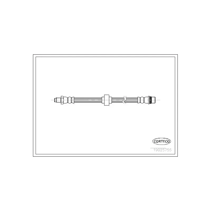 CORTECO 19025755 Tubo flexible de frenos