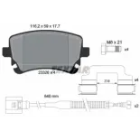 TEXTAR 2332603 Juego de pastillas de freno
