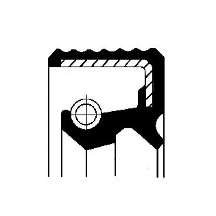 CORTECO 01033860B Retén para ejes, caja de cambios manual