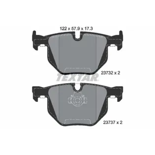 TEXTAR 2373201 Juego de pastillas de freno