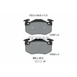 TEXTAR 2159701 Juego de pastillas de freno