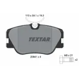 TEXTAR 2094102 Juego de pastillas de freno