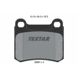 TEXTAR 2068701 Juego de pastillas de freno