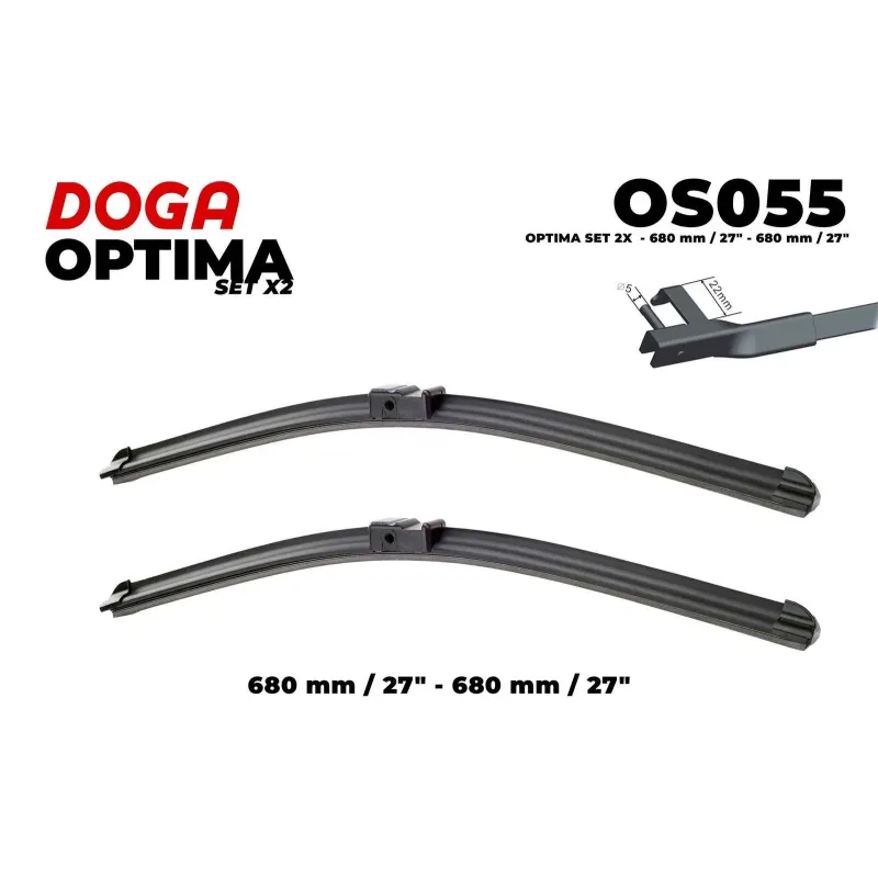 DOGA OS055 Limpiaparabrisas