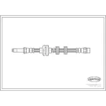 CORTECO 19018523 Tubo flexible de frenos