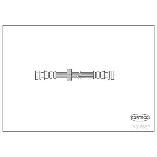 CORTECO 19018657 Tubo flexible de frenos