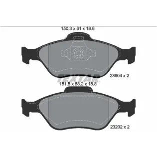 TEXTAR 2360406 Juego de pastillas de freno