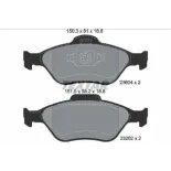 TEXTAR 2360406 Juego de pastillas de freno