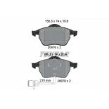 TEXTAR 2067602 Juego de pastillas de freno