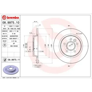 AP 14901 Disco de freno