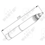 NRF 33197 Filtro deshidratante, aire acondicionado