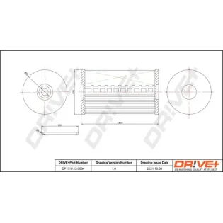 Dr!ve+ DP1110.13.0064 Filtro combustible