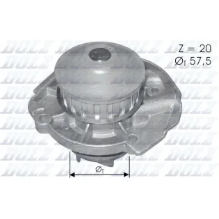 DOLZ S161 Bomba de agua, refrigeración del motor