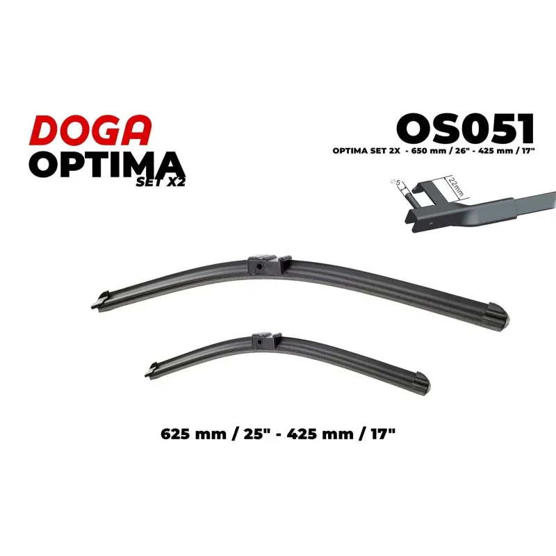DOGA OS051 Limpiaparabrisas