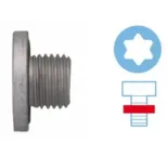 CORTECO 220110S Tapón roscado, colector de aceite