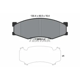 TEXTAR 2109901 Juego de pastillas de freno