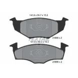 TEXTAR 2186601 Juego de pastillas de freno