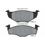 TEXTAR 2186603 Juego de pastillas de freno