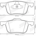 JURID 573209J Juego de pastillas de freno