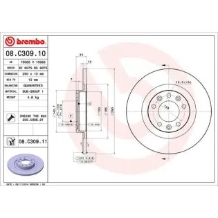 AP 15083 Disco de freno