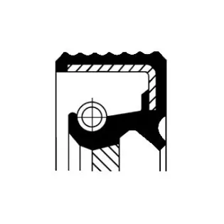 CORTECO 19036891B Retén para ejes, caja de cambios manual