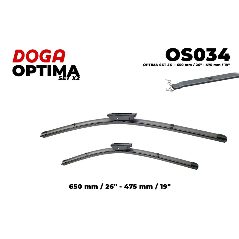 DOGA OS034 Limpiaparabrisas