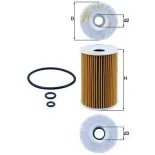 MAHLE OX 388D Filtro de aceite