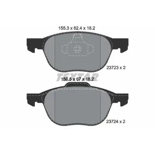 TEXTAR 2372301 Juego de pastillas de freno