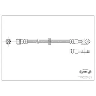 CORTECO 19026623 Tubo flexible de frenos