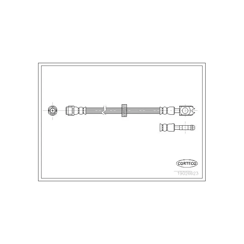 CORTECO 19026623 Tubo flexible de frenos
