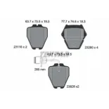 TEXTAR 2311901 Juego de pastillas de freno