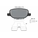 TEXTAR 2376001 Juego de pastillas de freno