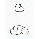 AJUSA 77035100 Juego de juntas, radiador de aceite