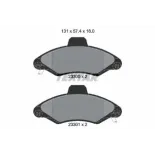 TEXTAR 2330002 Juego de pastillas de freno