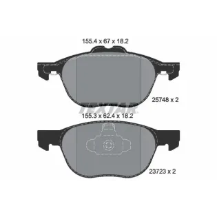 TEXTAR 2574801 Juego de pastillas de freno
