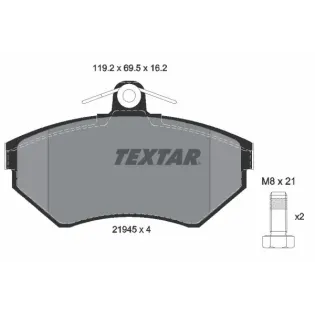 TEXTAR 89013000 Kit frenos, freno de disco