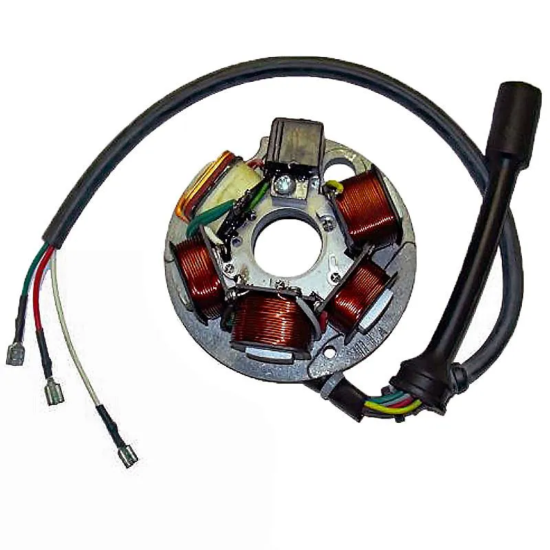 Stator Sgr 6 Polos Piaggio Ape Con Base - 04199500