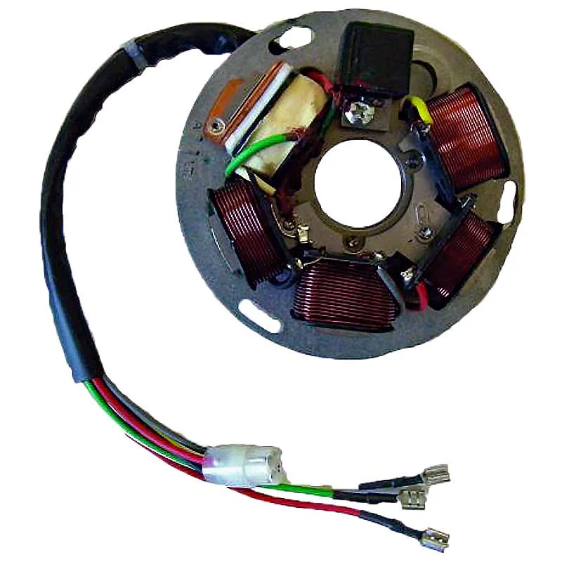 Stator Sgr 6 Polos Con Base Piaggio Sin Pick-Up - 04164370