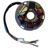 Stator Sgr 6 Polos Con Base Piaggio Sin Pick-Up - 04164370