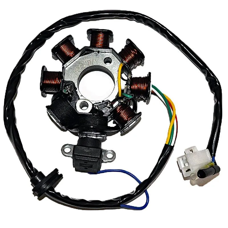 Stator Sgr 8 Polos (Motores Chinos Gy6) - 04169026