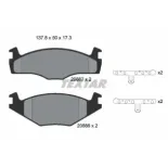 TEXTAR 2088708 Juego de pastillas de freno