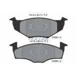 TEXTAR 2186602 Juego de pastillas de freno