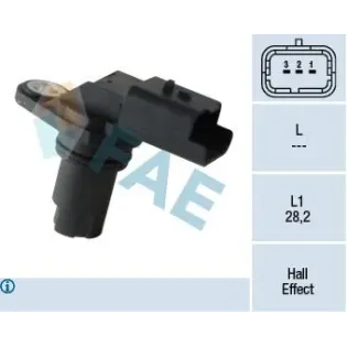 FAE 79306 Sensor, posición arbol de levas