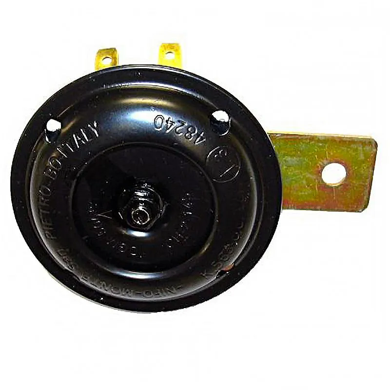 Claxon Zincado Blanco 12V - 1.5A - 430 Hz -  70 M - 09127391