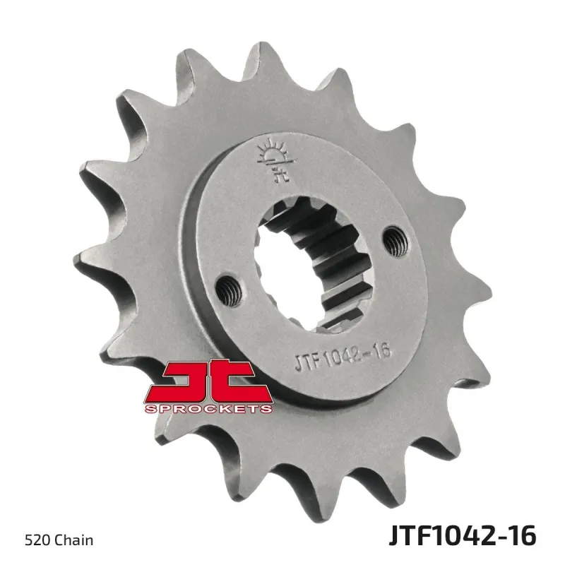 Piñón de moto JT Sprockets acero 16 dientes P.520 JTF1042.16